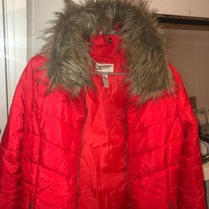 Arizona Red Puffer Parka